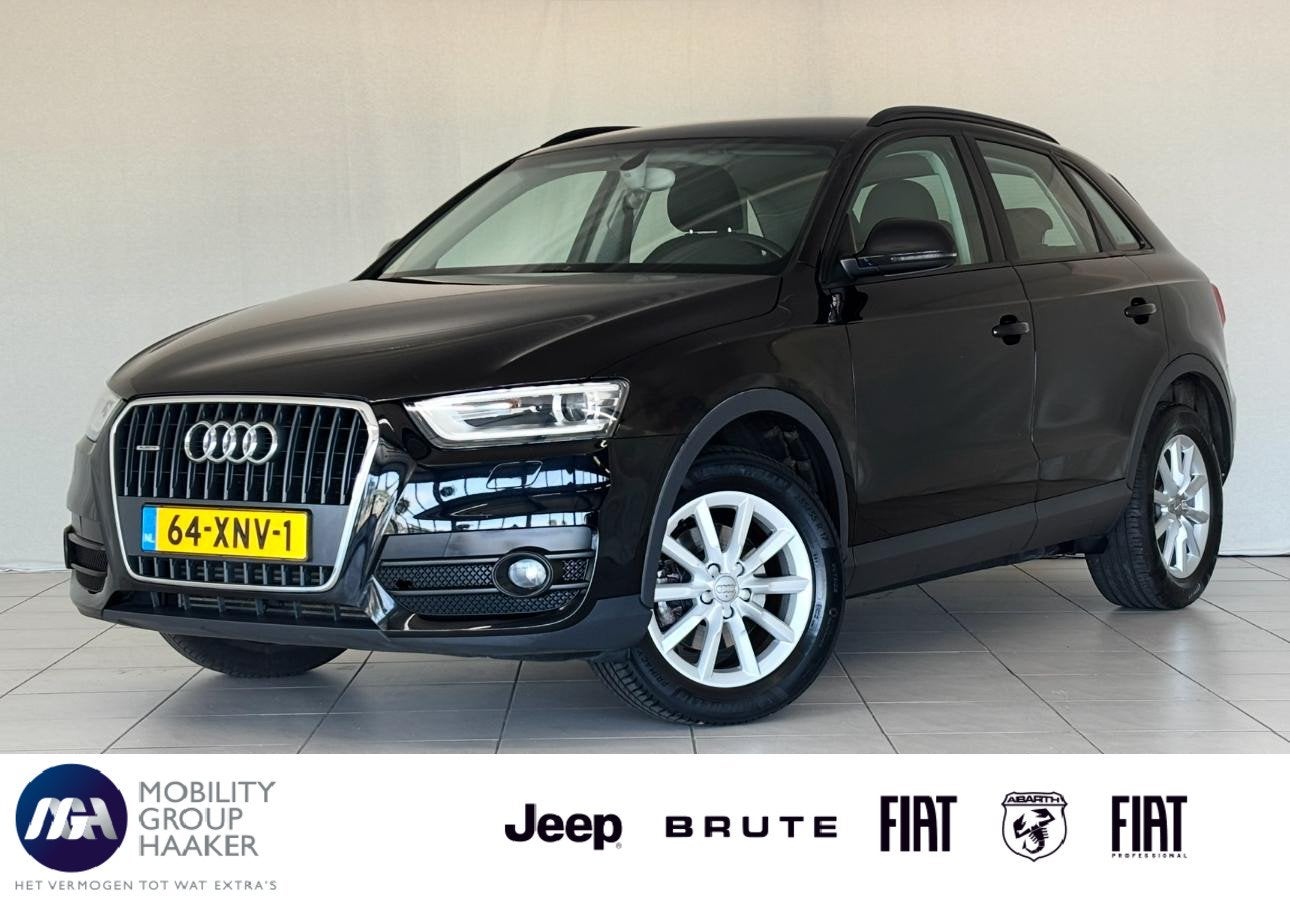 Audi Q3 2.0 TFSI quattro | Dealer onderhouden | Airco | Crui, Auto's, Euro 5, Stof, Zwart, 4 cilinders