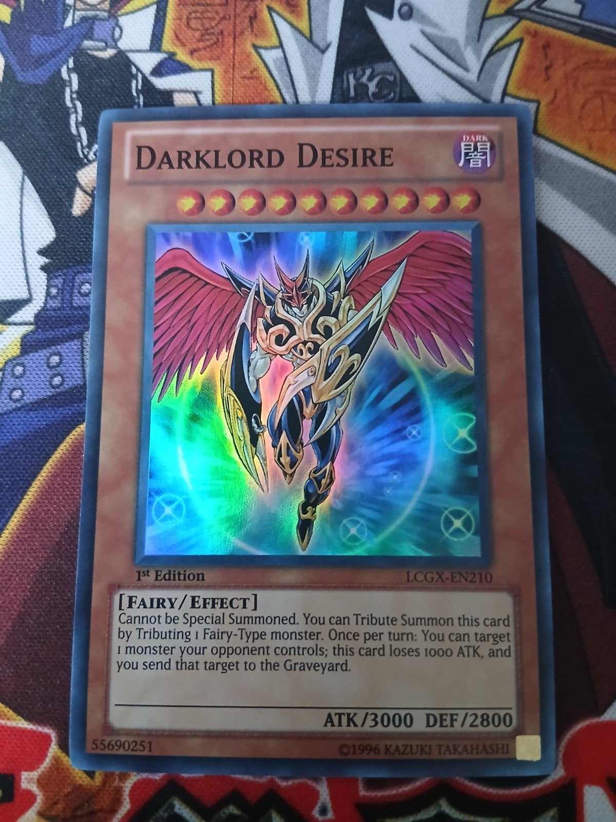 Darklord Desire - Ultra Rare LCGX - Yu-Gi-Oh, Hobby en Vrije tijd, Verzamelkaartspellen | Yu-gi-Oh!, Ophalen of Verzenden, Zo goed als nieuw