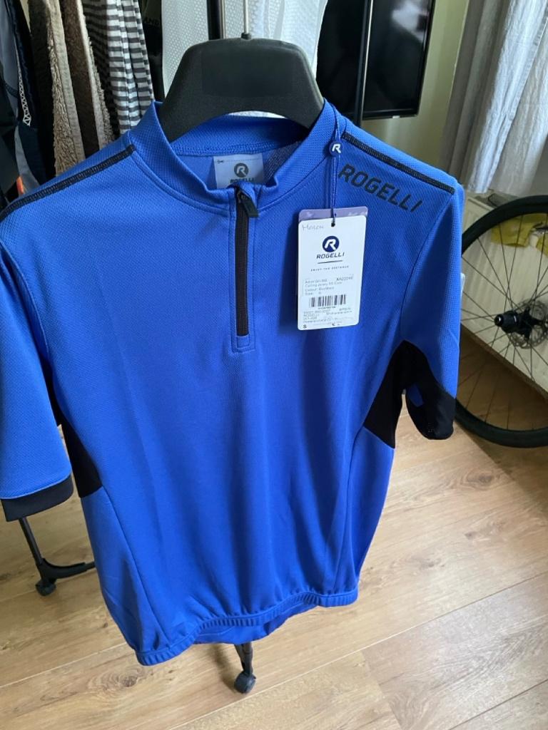 Rogelli SS Core fietsshirt NIEUW, Fietsen en Brommers, Fietsaccessoires | Fietskleding, S, Rogelli, Nieuw, Kinderen