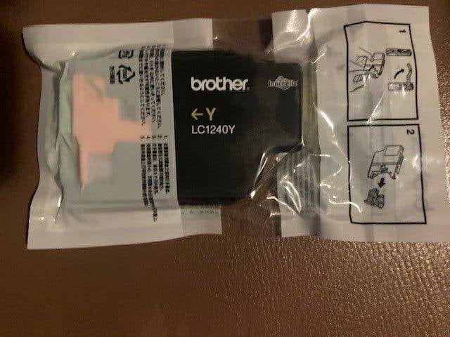 Te Koop : Brother LC1240Y cartridge (Geel), Ophalen of Verzenden, Nieuw, Cartridge, Brother