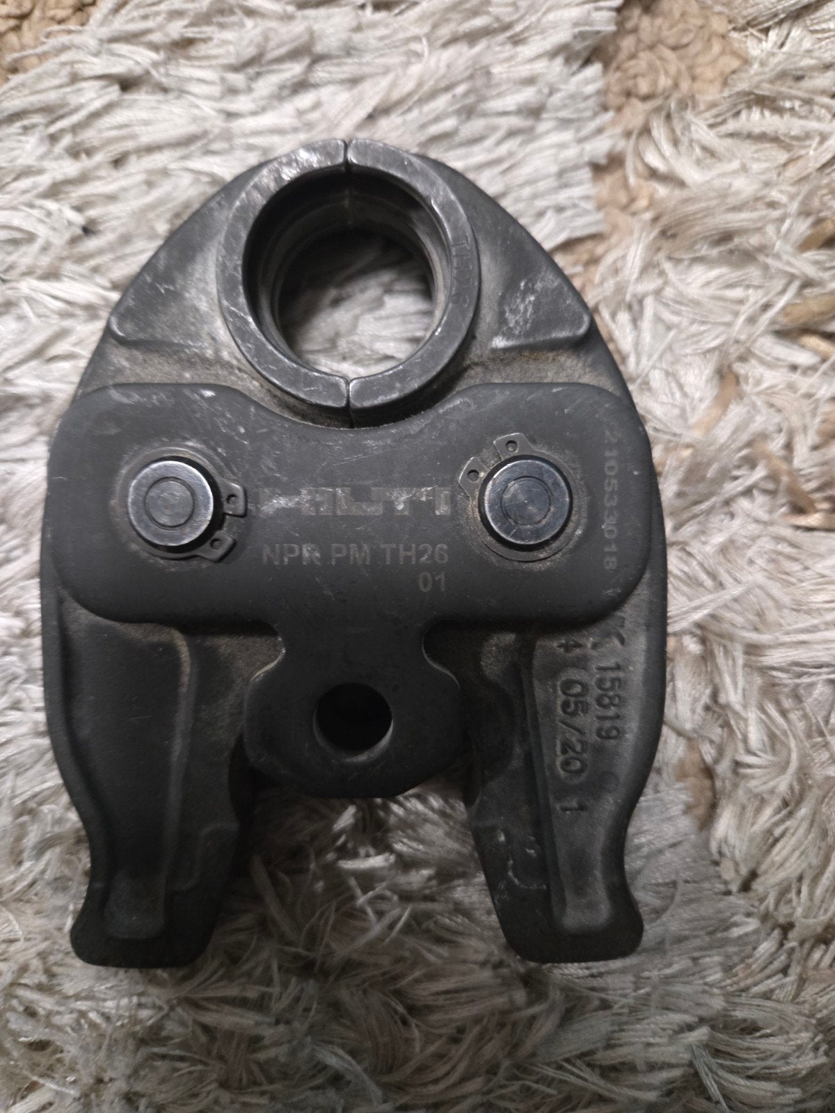 Hilti NPR PM TH26 persbek, Ophalen of Verzenden, Gebruikt