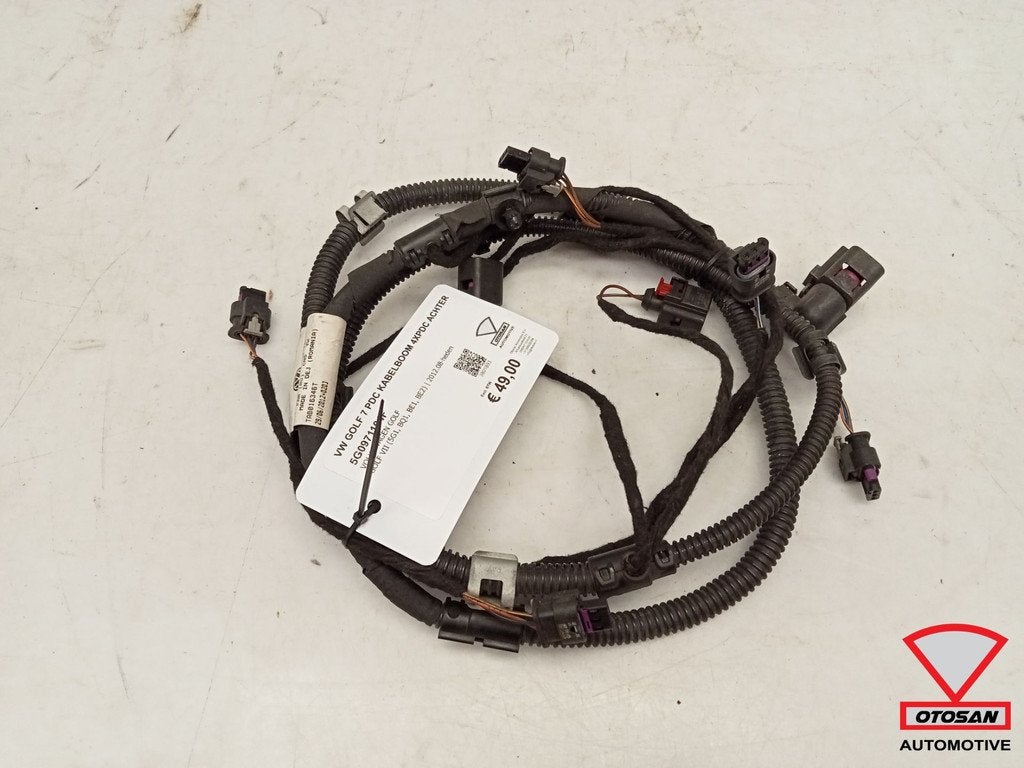 VW Golf 7 PDC Kabelboom 4xPDC Achter 5G0971104F, Auto-onderdelen, Gebruikt, Volkswagen, Volkswagen AG, Berliner Ring 2
38440  Wolfsburg, DE
