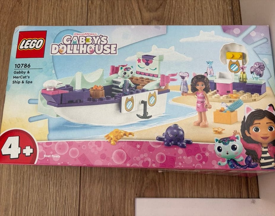 LEGO Gabby's Poppenhuis Meercat's Schip & Spa 10786, Ophalen, Zo goed als nieuw