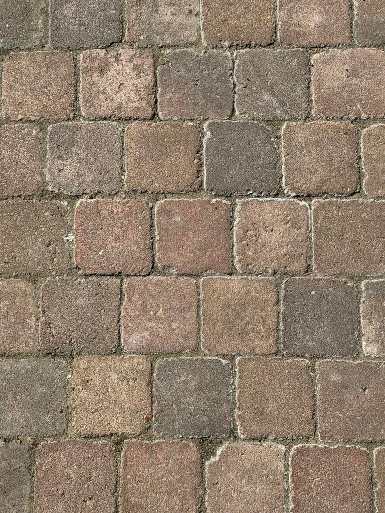 Gratis klinkers/ bestrating voor terras / oprit, Gebruikt, Klinkers, Ophalen of Verzenden, 10 m² of meer