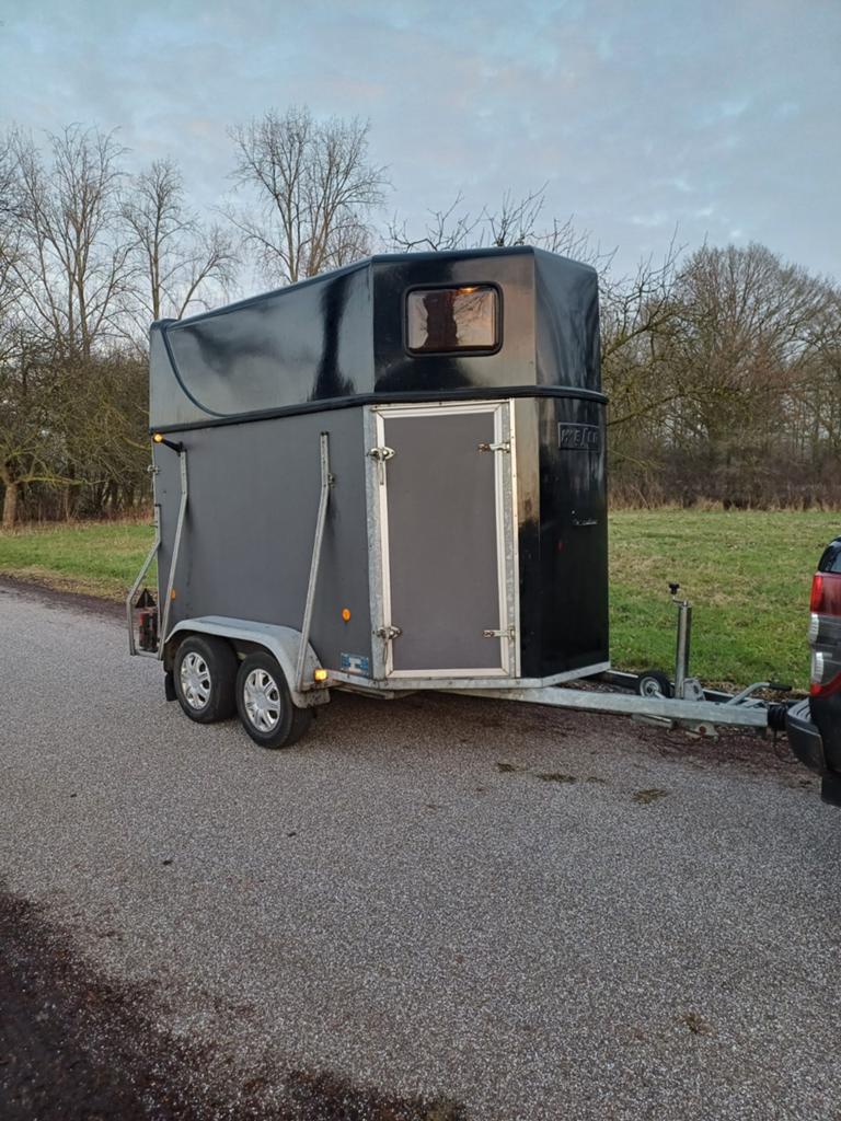 Wesco paardentrailer, Ophalen, Gebruikt, Overige materialen, 2-paards trailer