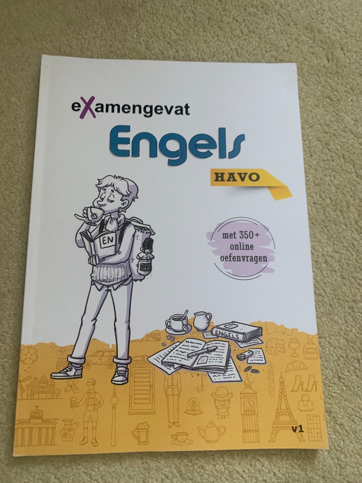 eXamengevat - Engels HAVO, Boeken, Schoolboeken, Ophalen of Verzenden, Zo goed als nieuw, HAVO, Engels