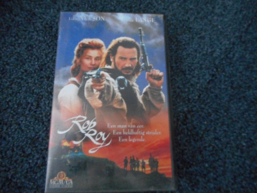 ROB ROY! Avonturen Speelfilm met Liam Neeson Op VIDEO!, Vanaf 12 jaar, Ophalen of Verzenden, Zo goed als nieuw, Actie en Avontuur