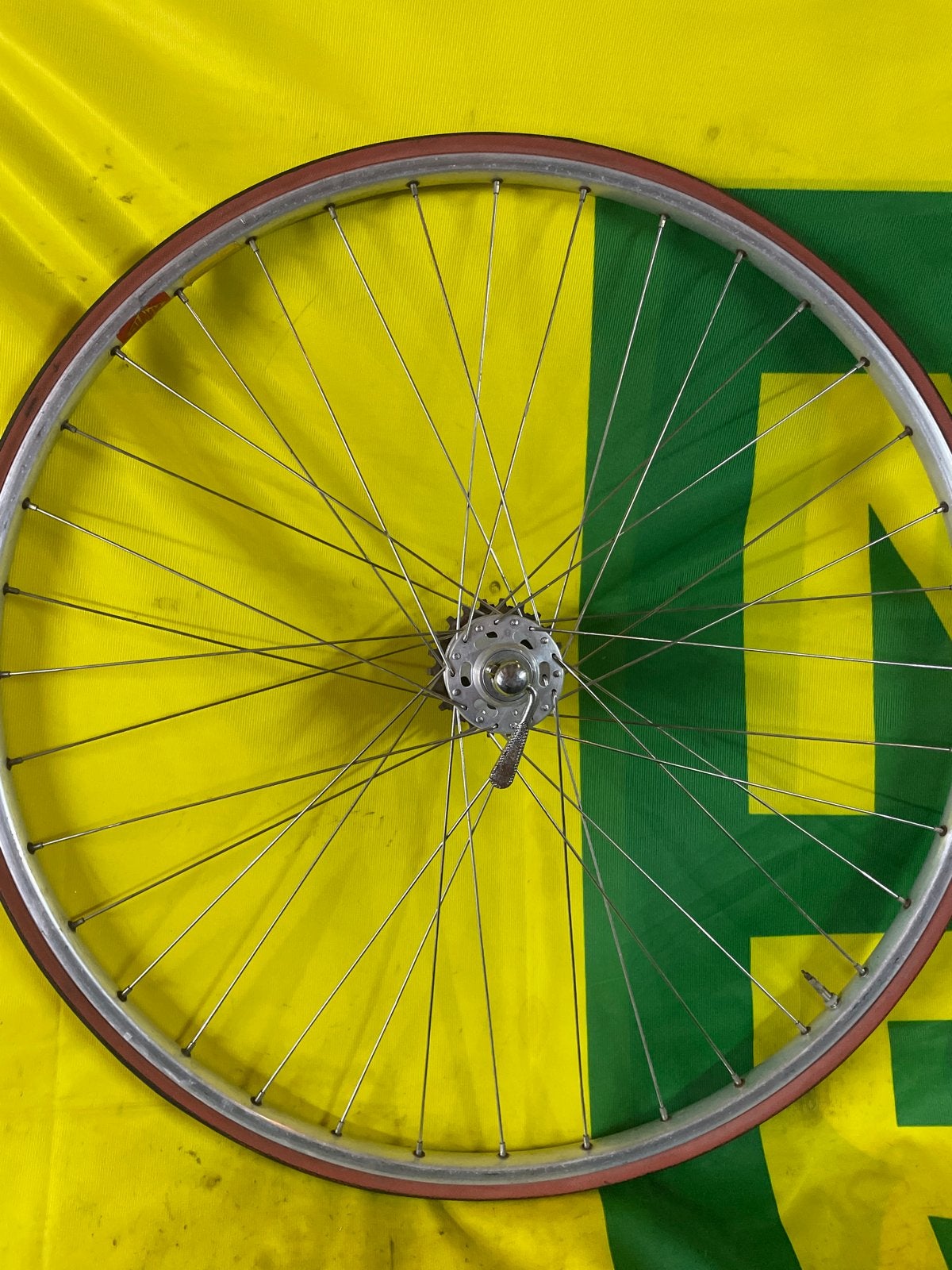 Mavic 700C Wiel 5sp  hoge flens achterwiel racefiets, Verzenden, Gebruikt