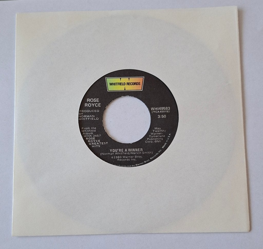 Rose Royce - You're a winner, Gebruikt, Ophalen of Verzenden, Pop, Overige typen