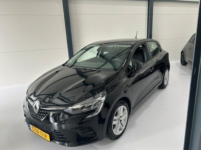 Renault Clio 1.0 TCe 90pk GPF 2021 Zwart, Voorwielaandrijving, Stof, Zwart, Bedrijf