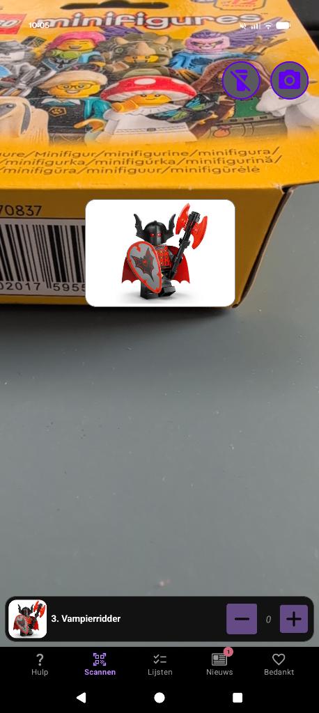 Col426 Vampire Knight CMF Series 25, Lego, Compleet, Nieuw, Ophalen of Verzenden