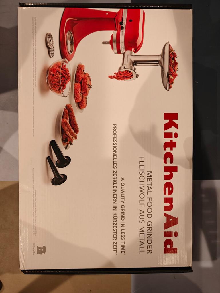 Kitchenaid vleesmolen metaal, Ophalen of Verzenden, Nieuw, Overige typen