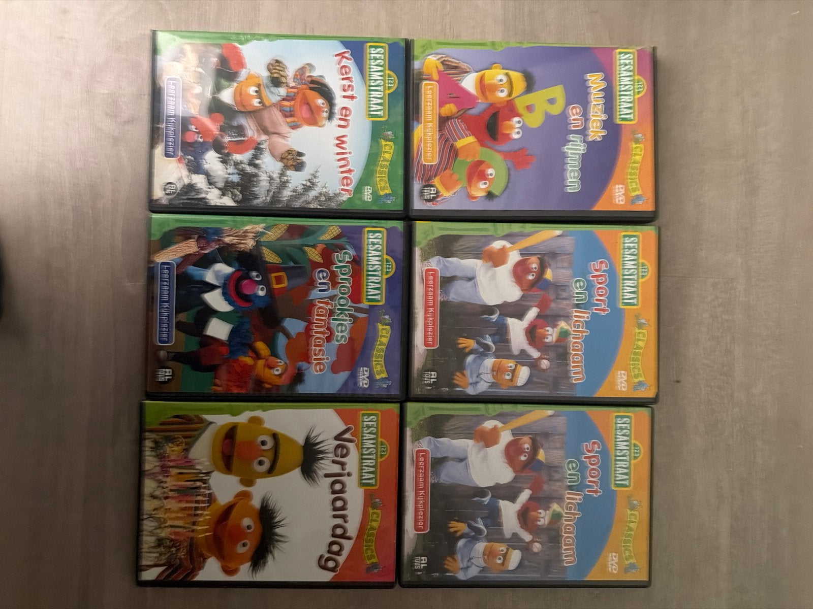Sesamstraat DVD's - Educatief en Leuk voor Kinderen, Alle leeftijden, Tv-serie, Zo goed als nieuw, Educatief