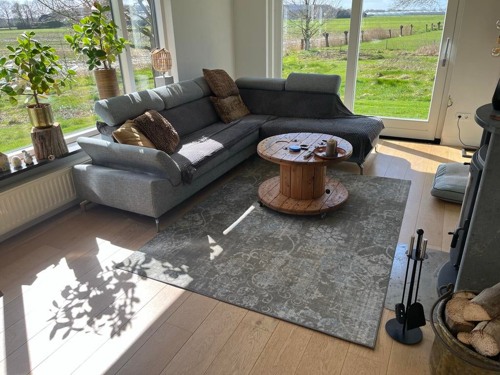 Vloerkleed karpet tapijt 170x230 cm, Ophalen, Gebruikt, 150 tot 200 cm, 200 cm of meer