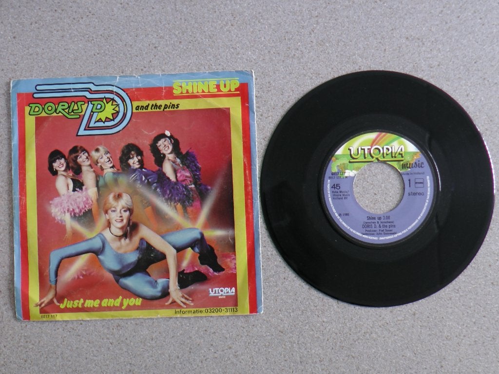 Doris D & Pins - Shine up VINYL SINGLE, Gebruikt, 7 inch, Pop, Fotohoes