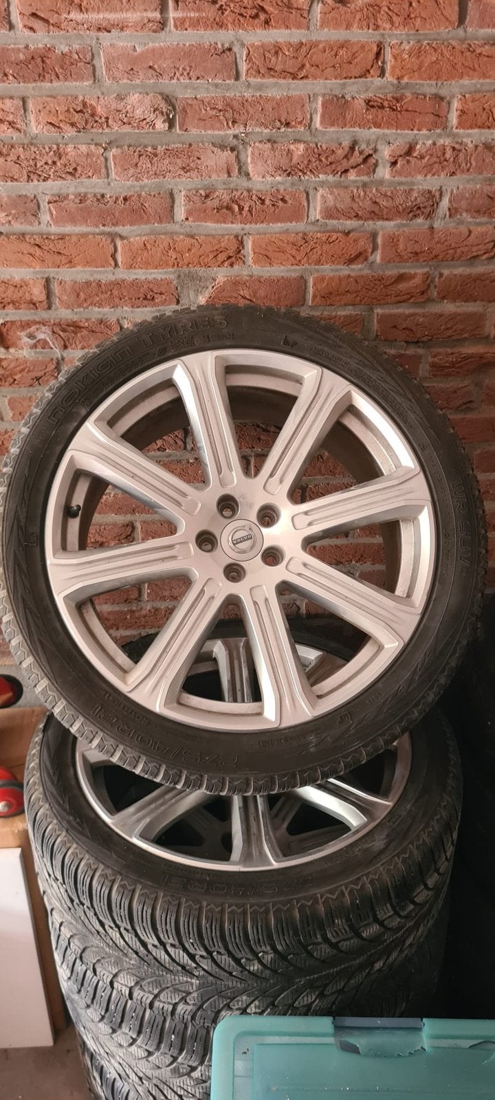 Volvo R-line velgen 21 inch, Ophalen, Velg(en), 21 inch, Zomerbanden