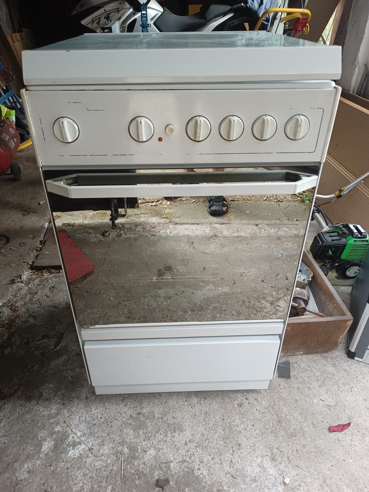 Pelgrim gasfornuis, Gebruikt, Gas, Vrijstaand, 85 tot 90 cm