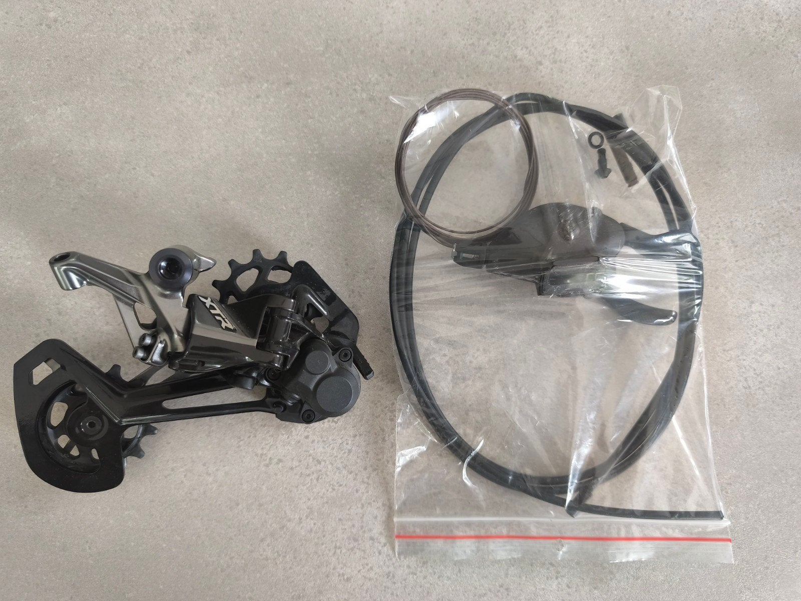 XTR M9100 Derailleur en Shifter, Ophalen of Verzenden, Zo goed als nieuw, Derailleur of Ketting, Shimano XTR