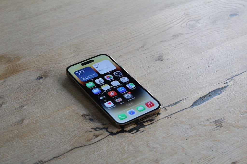 Apple iPhone 14 Pro - 256GB - Goud | Batterij 100%, 256 GB, Apple, Refurbished, Ophalen of Verzenden