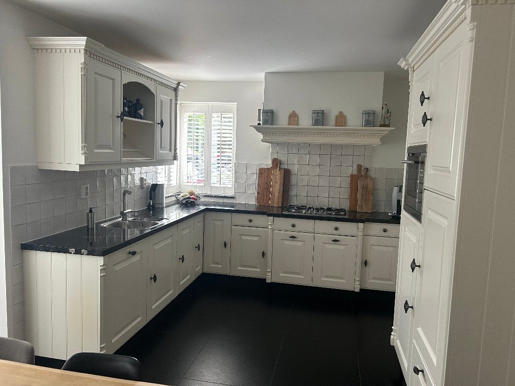Tinello keuken landelijk, Huis en Inrichting, Ophalen, Gebruikt, Wit, Hoekkeuken
