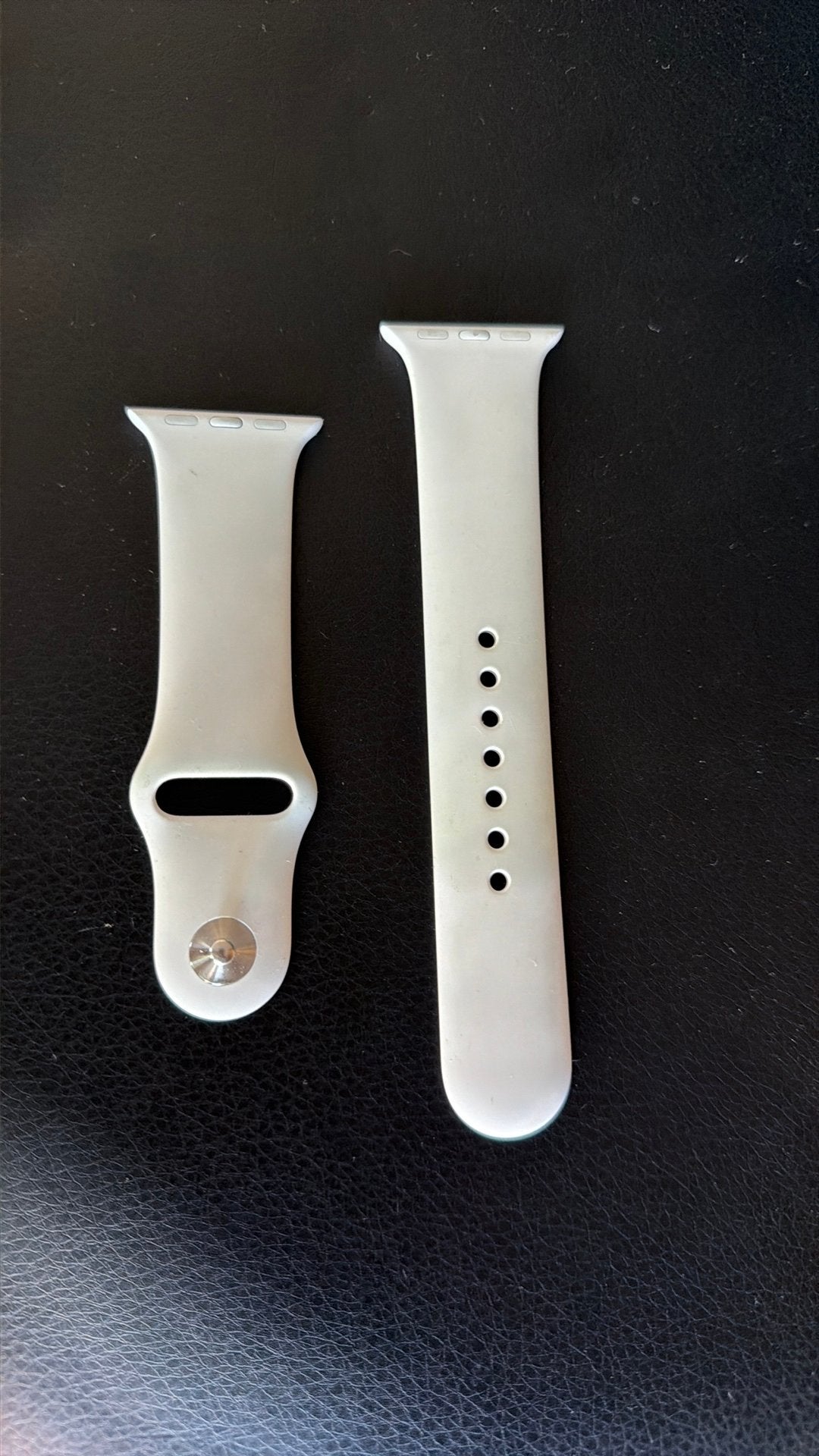 Apple watch bandje, Ophalen of Verzenden, Gebruikt, Wit, IOS