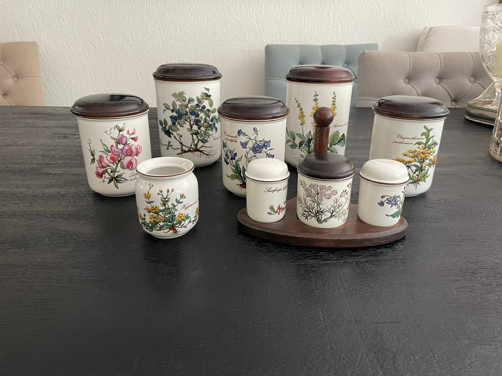 Villeroy & Boch Botanica Voorraadpotten en Kruidenrek, Gebruikt, Ophalen of Verzenden, Voorraadpot, Steen/keramiek
