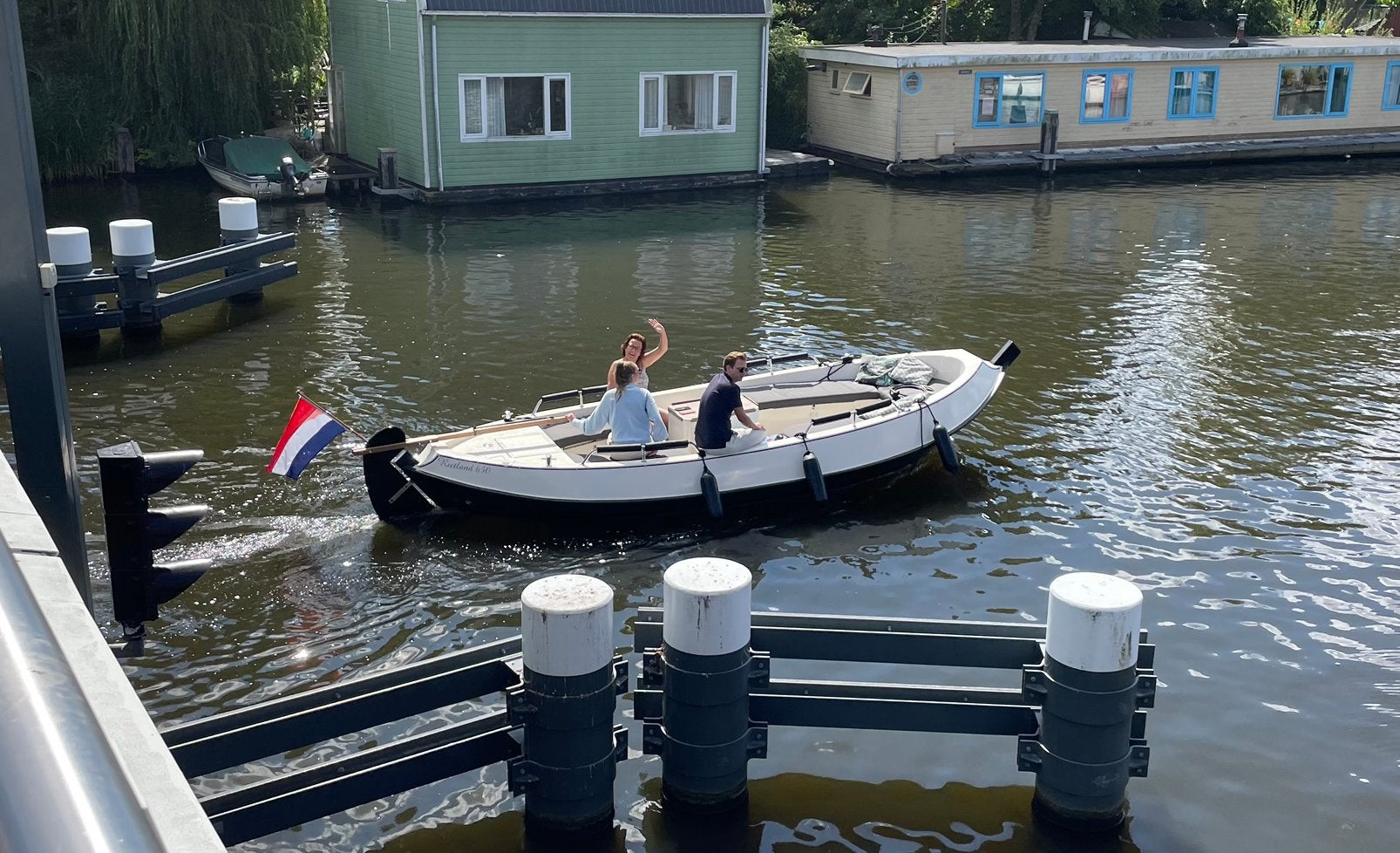 Rietland 650 Sloep met Vetus motor, Watersport en Boten, Sloepen, Kunststof, Binnenboordmotor, Diesel, Buiskap