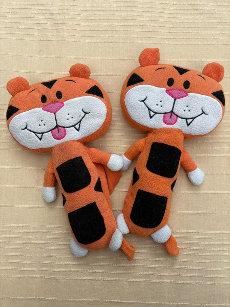 Set van 2 SeatPets Tijger Gordelhoezen, Ophalen, Oranje, Gebruikt, Overige merken