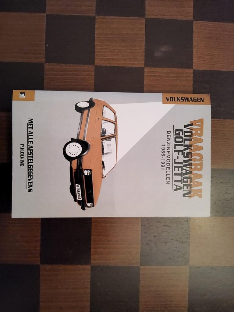 Vraagbaak VW Volswagen Golf Jetta, benzinemodellen 1986-1991, Auto diversen, Ophalen of Verzenden