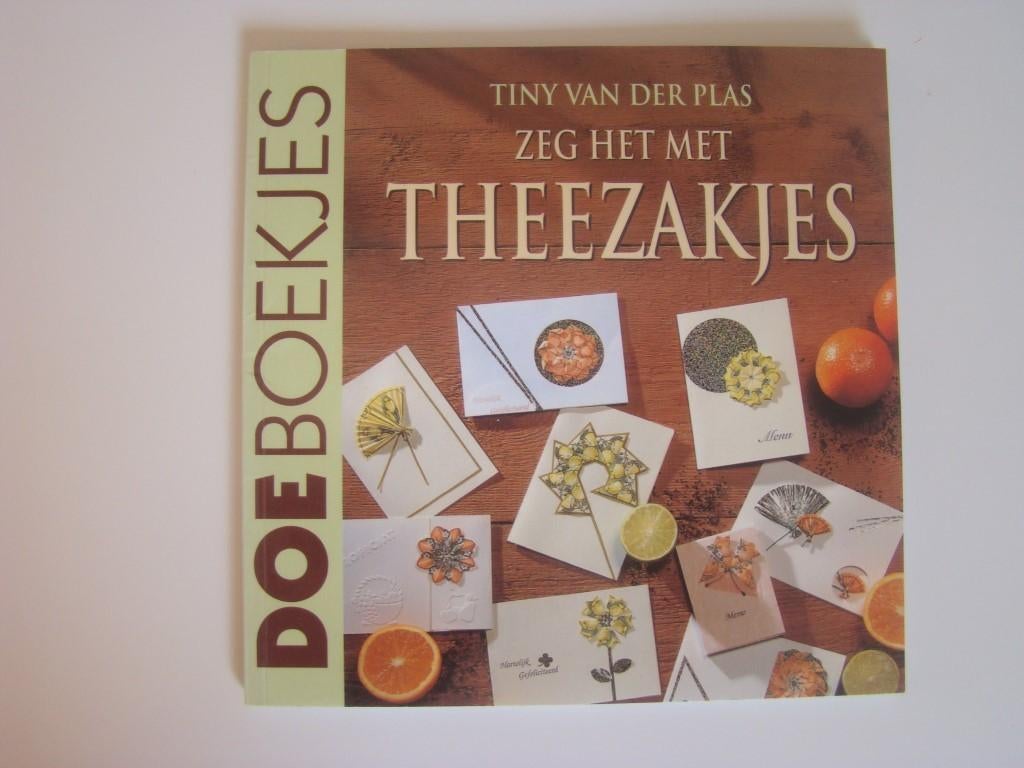 hobbyboekje: vouwen met theezakjes =1=, Boeken, Ophalen of Verzenden, Zo goed als nieuw, Overige onderwerpen