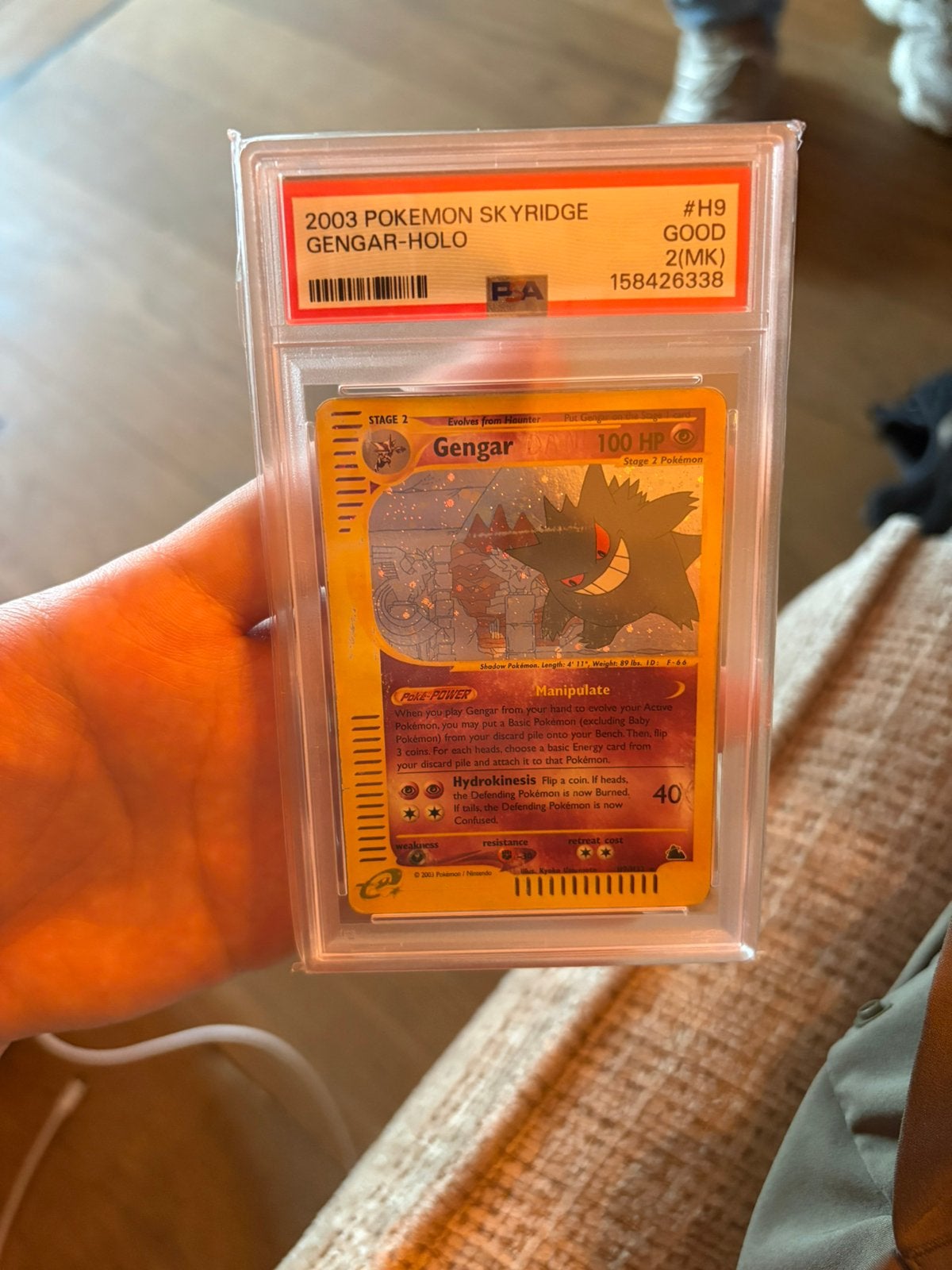 Gengar skyridge holo psa 2 low pop, Hobby en Vrije tijd, Verzamelkaartspellen | Pokémon, Ophalen of Verzenden, Zo goed als nieuw