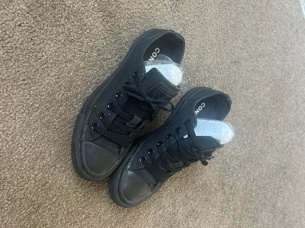 Converse sneakers laag, Ophalen, Zo goed als nieuw, Zwart, Sneakers of Gympen