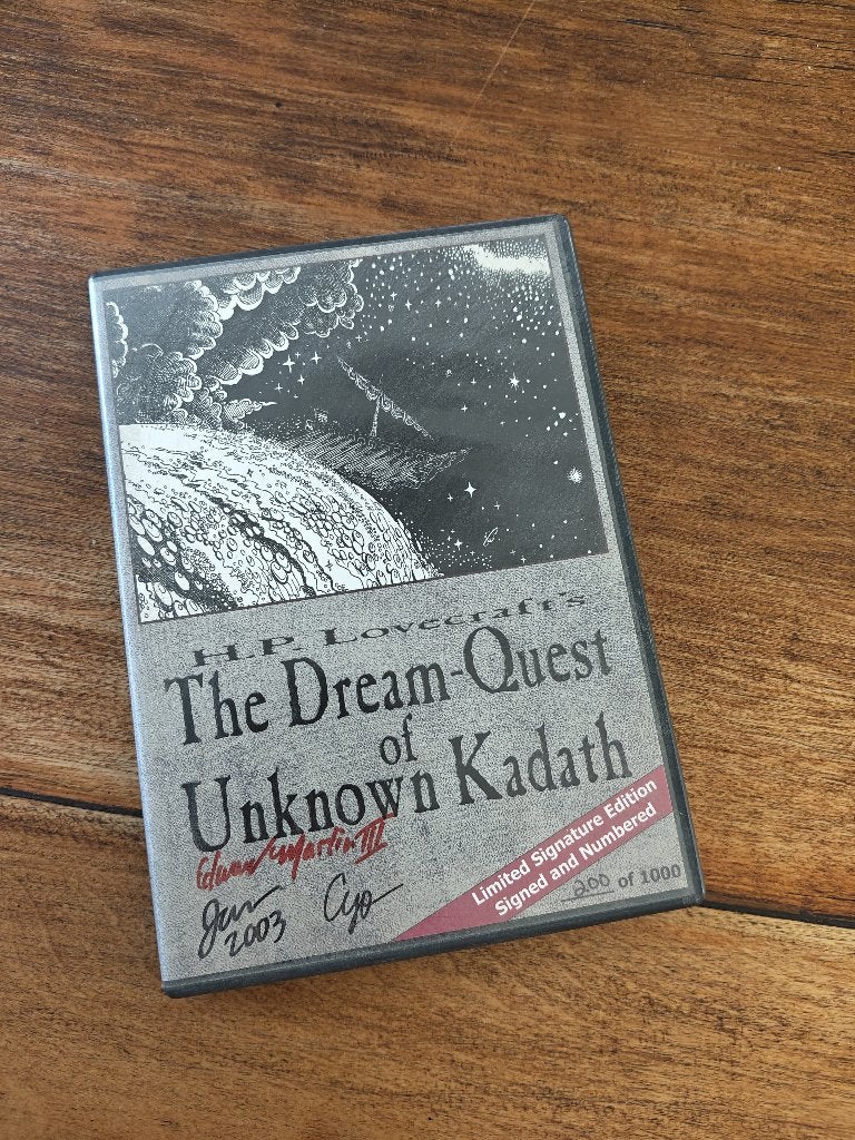 The Dream-Quest of Unknown Kadath, Verenigde Staten, Engels, Gesigneerd, Engels