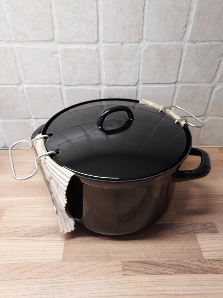Frituurpan, Ophalen, Nieuw