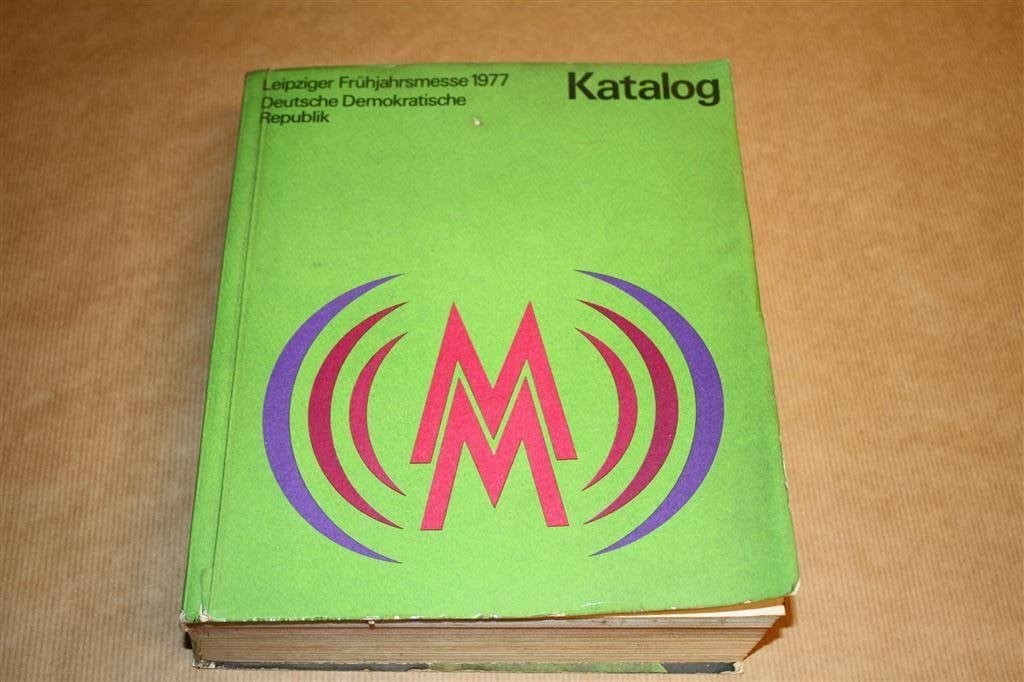 Katalog Leipziger Frühjahrsmesse - DDR - 1977 !!, Boeken, Geschiedenis | Wereld, Ophalen of Verzenden, Gelezen, Europa