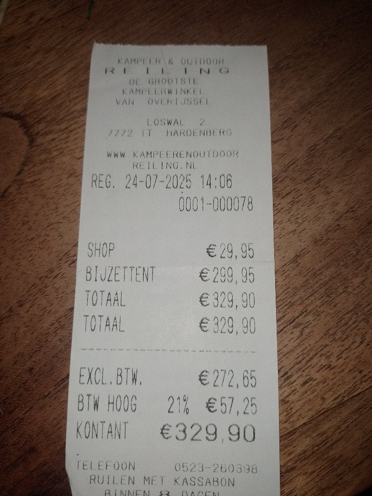 5 pers tunnel tent zo goed als nieuw, Ophalen, Zo goed als nieuw, Tot en met 5