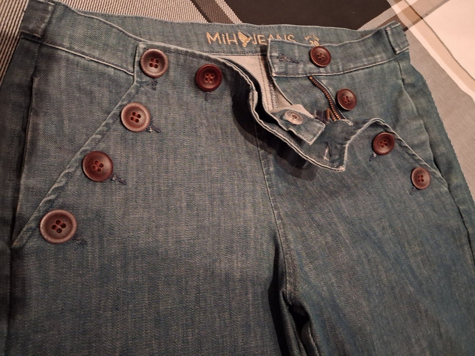 NIEUWE MIH JEANS WIDE LEG MAAT 30, Kleding | Dames, Spijkerbroeken en Jeans, Blauw, Nieuw, Ophalen of Verzenden, W30 - W32 (confectie 38/40)