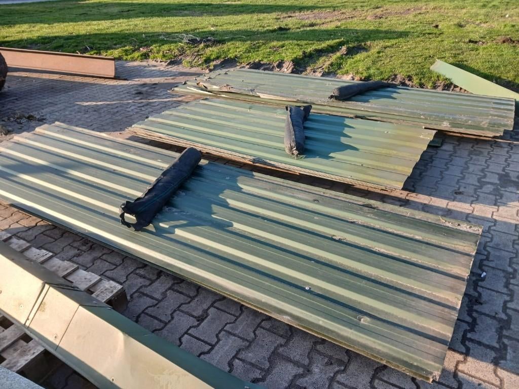 Diverse bilk platen, damwand motif., Doe-het-zelf en Verbouw, Dakpannen en Dakbedekking, Ophalen, Gebruikt, Overige kleuren, 15 m² of meer