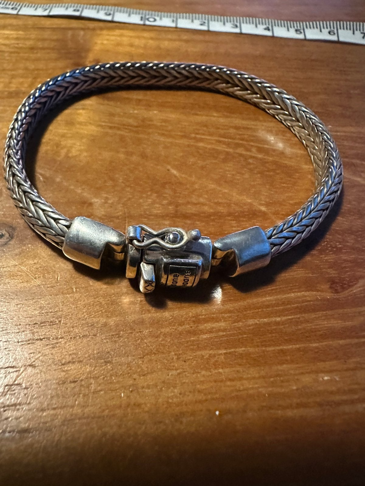 Buddha to Buddha armband Ellen, Ophalen of Verzenden, Zo goed als nieuw, Zilver