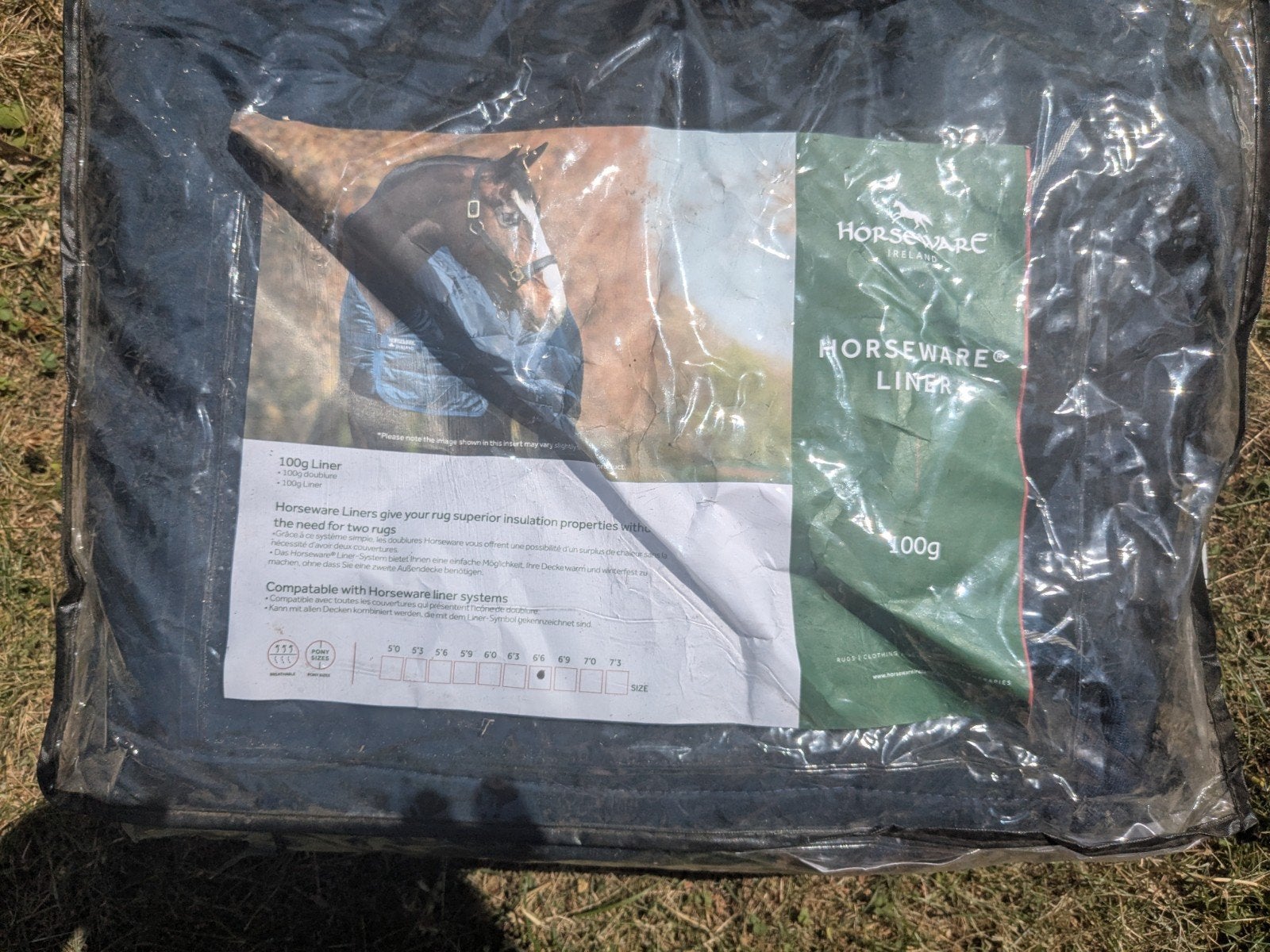 Horseware liner 100gr, Ophalen of Verzenden