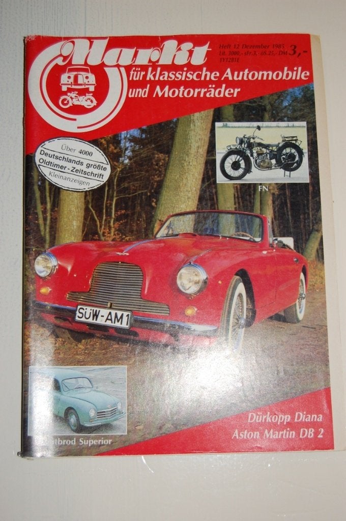 Markt & Oldtimer Markt (Duits), Boeken, Auto's | Folders en Tijdschriften, Ophalen of Verzenden, Zo goed als nieuw
