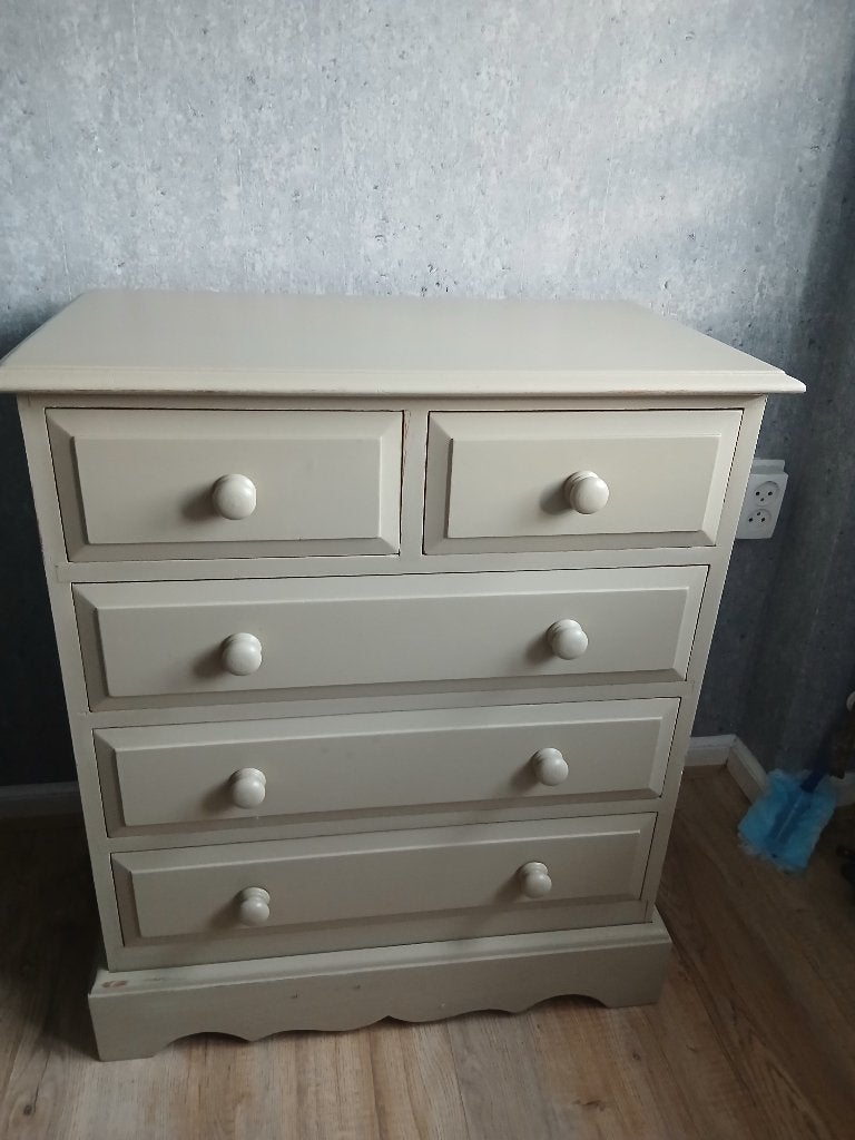 ladekast  hout vintage 38/66/80, Ophalen, Gebruikt, 50 tot 100 cm, 3 of 4 laden
