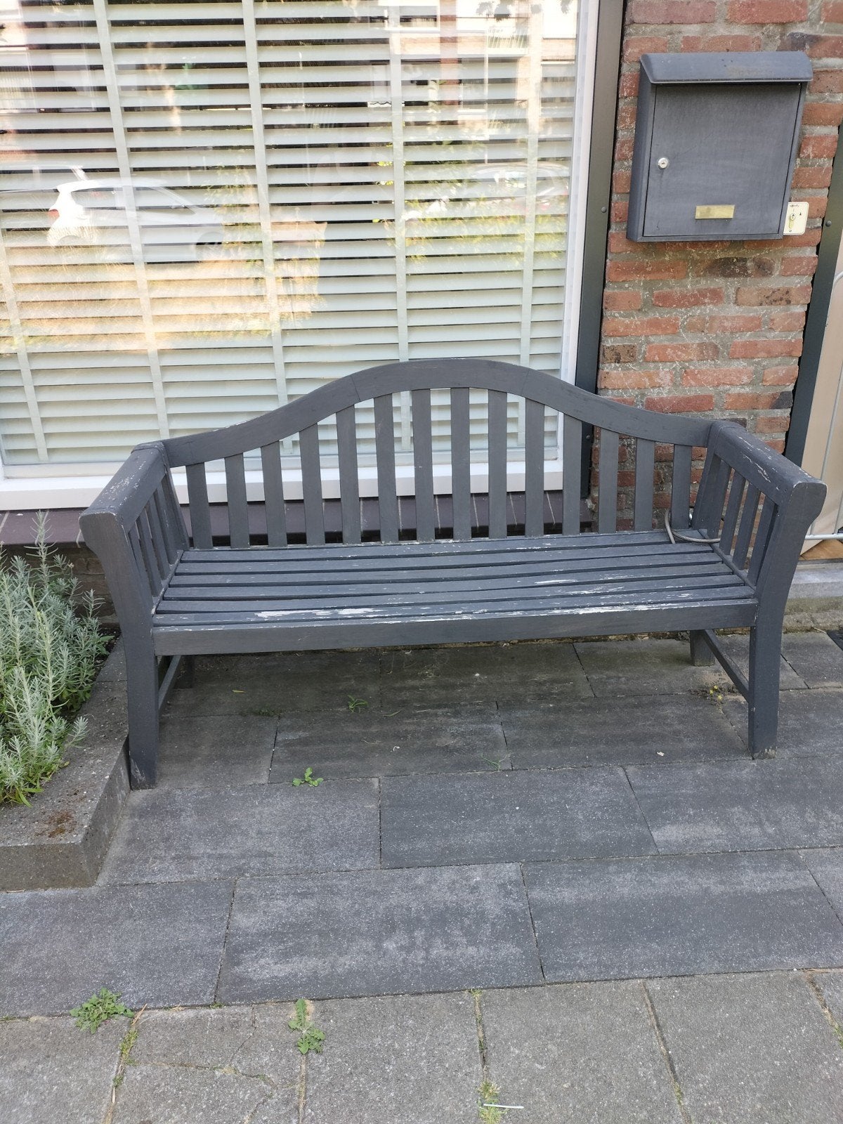 bankje, Tuin en Terras, Tuinbanken, Ophalen, Gebruikt, Hout