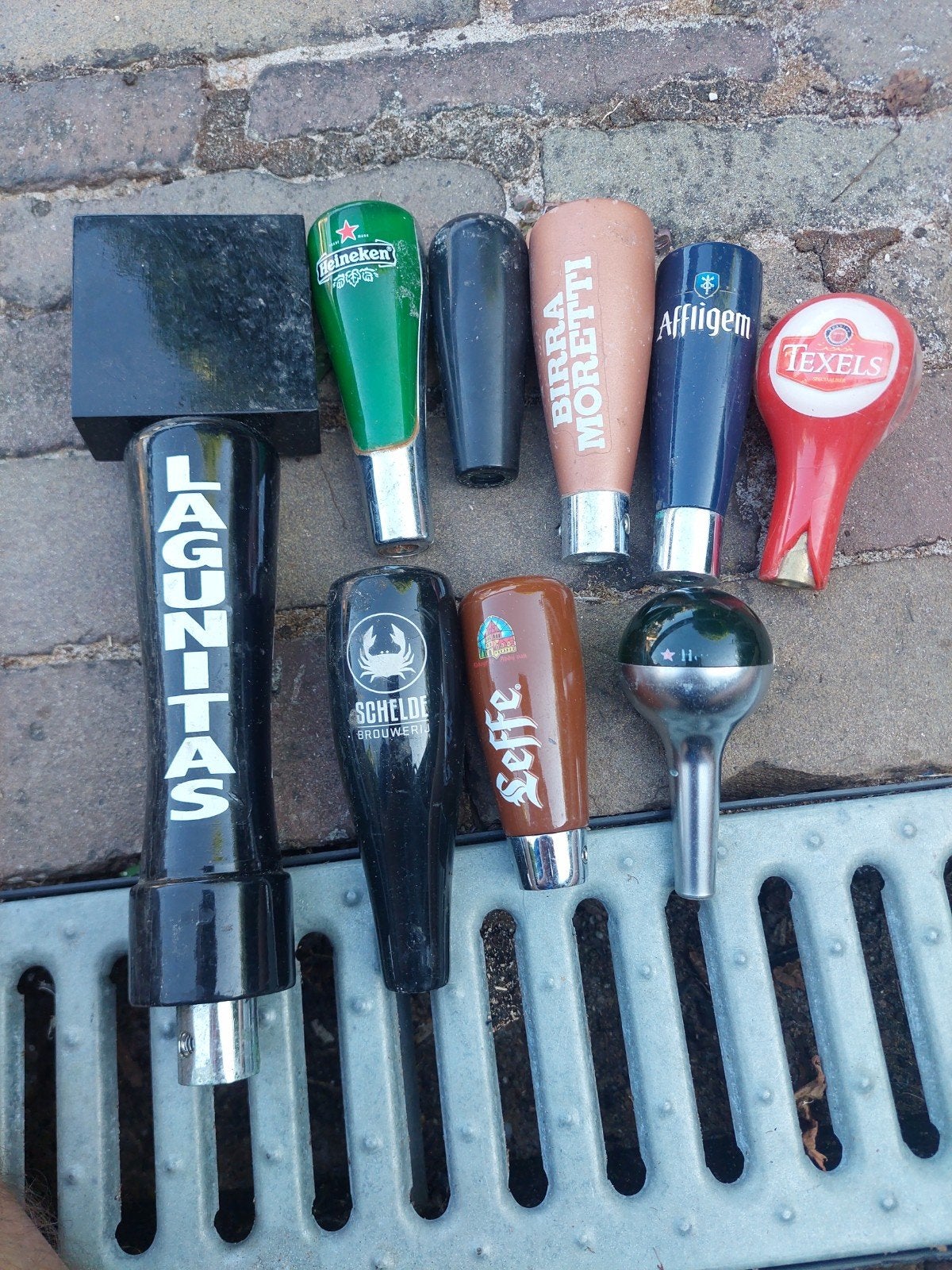Diverse bier taphendels - Heineken, Leffe, Lagunitas, etc., Verzamelen, Biermerken, Ophalen of Verzenden, Gebruikt, Overige typen