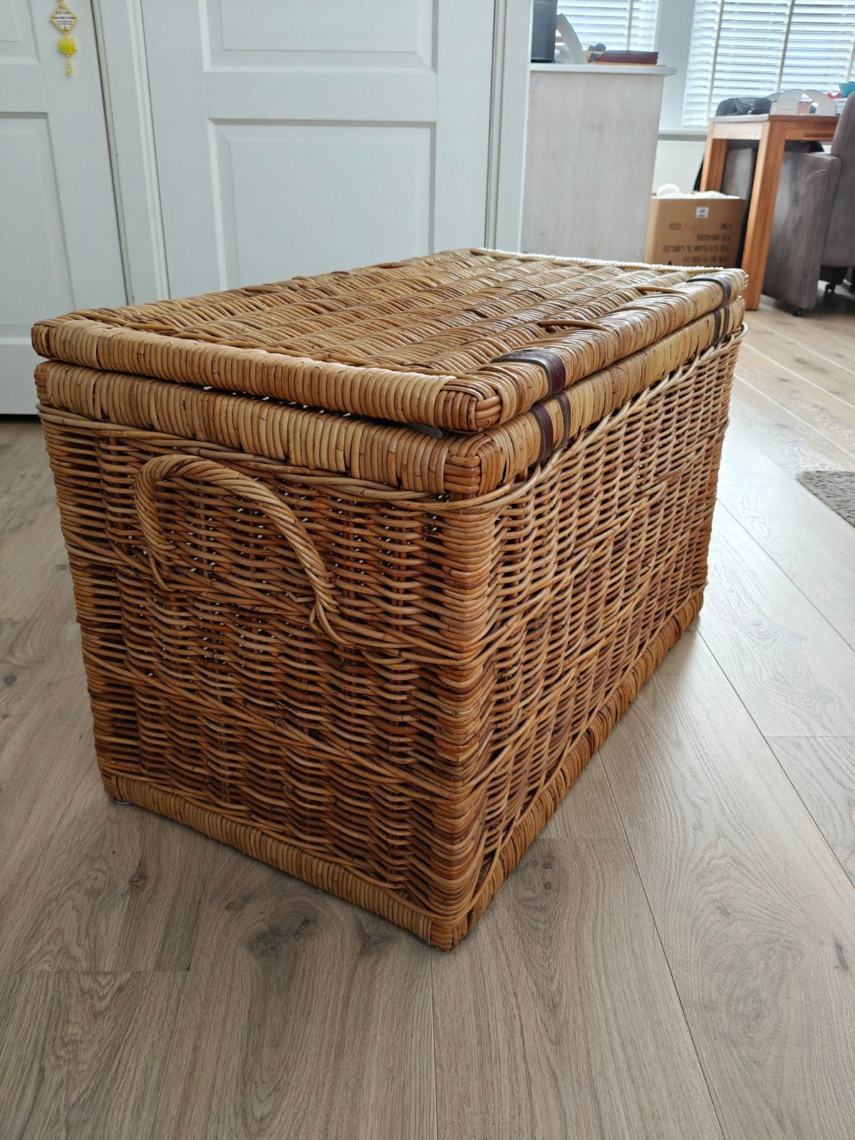 Rieten opbergmand, Ophalen, 50 tot 100 cm, Minder dan 50 cm, Minder dan 50 cm