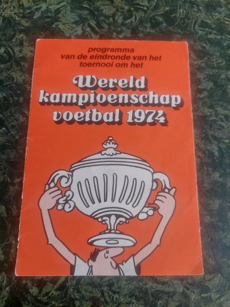 WK Voetbal 1974 Programma - Historisch Document, Ophalen of Verzenden