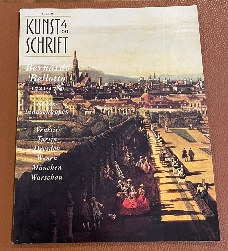 Kunstschrift 2000 nr 4 Bernardo Bellotto Stadslandschappen, Ophalen of Verzenden, Zo goed als nieuw, Muziek, Film of Tv