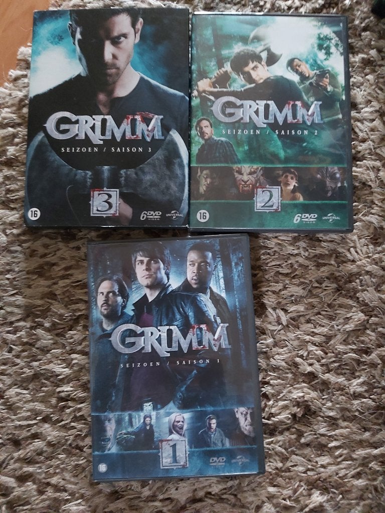 Grimm 1  2  en 3, Engels, Ophalen of Verzenden, Zo goed als nieuw, Nederlands