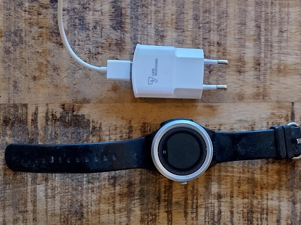 Life Watcher Senioren Horloge met GPS en SOS-functie, Zwart, Ophalen of Verzenden, GPS, Life Watcher