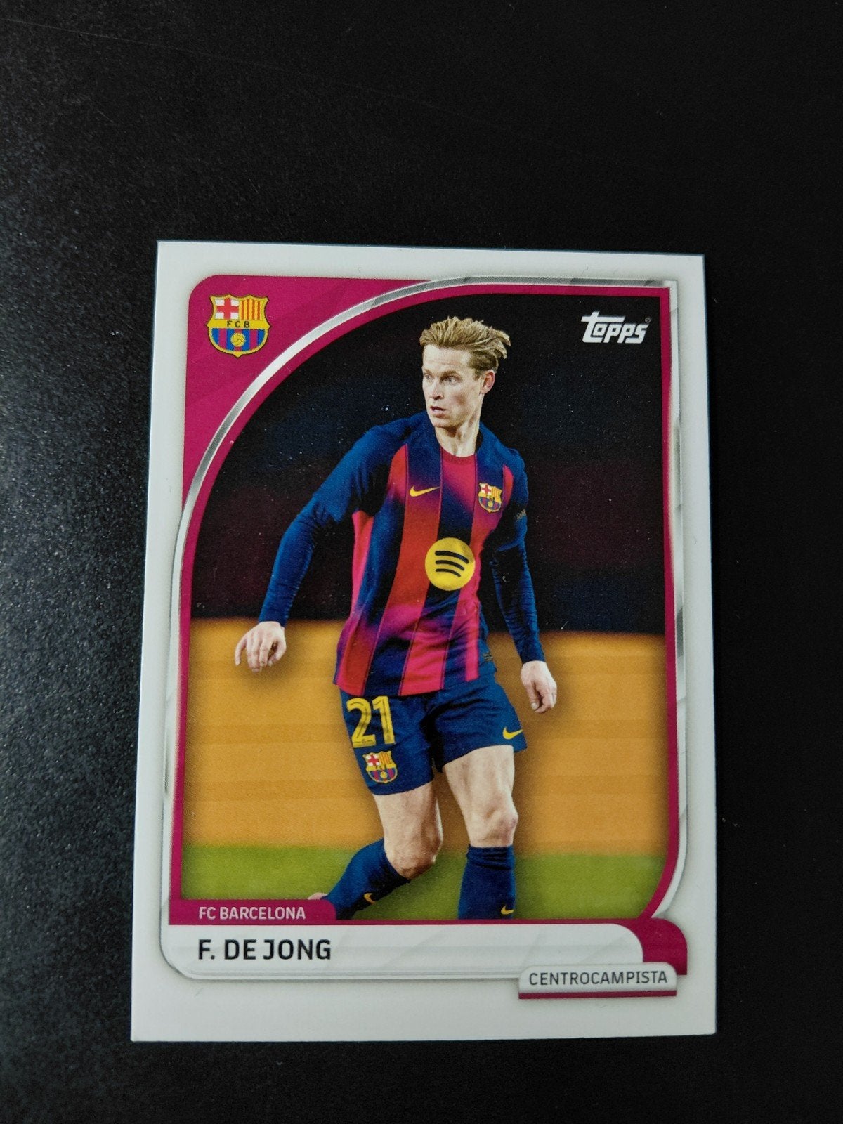 frenkie de jong (fc barcelona) topps, Verzamelen, Sportartikelen en Voetbal, Verzenden, Nieuw, Buitenlandse clubs, Spelerskaart